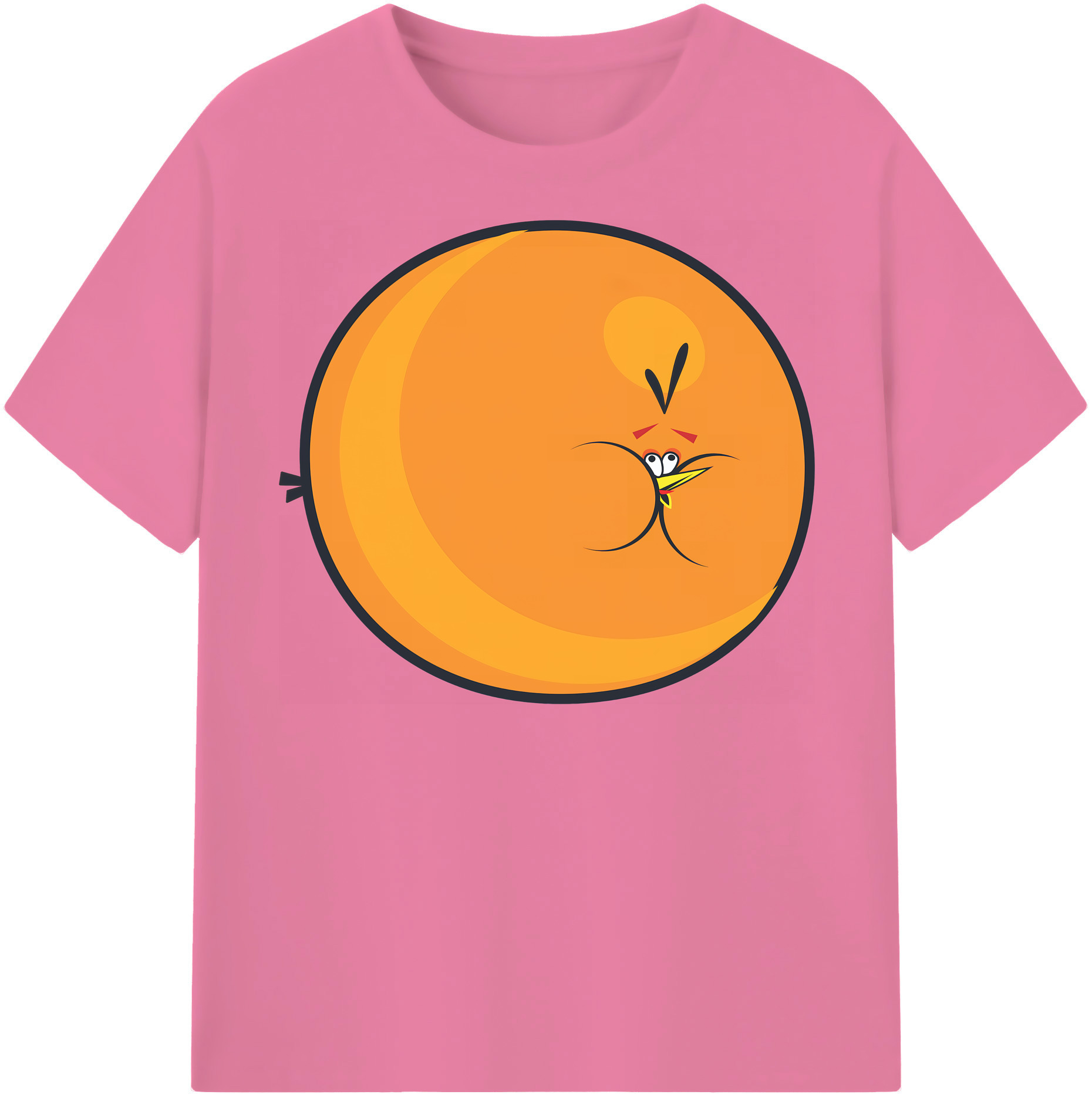 （画像用） Angry Birds アングリーバード 綿100％半袖Tシャツ（フロントプリント）